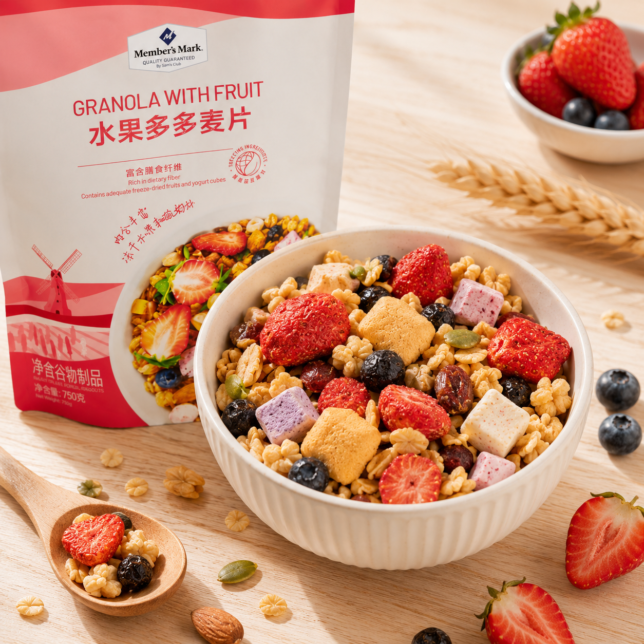 Granola with Fruit