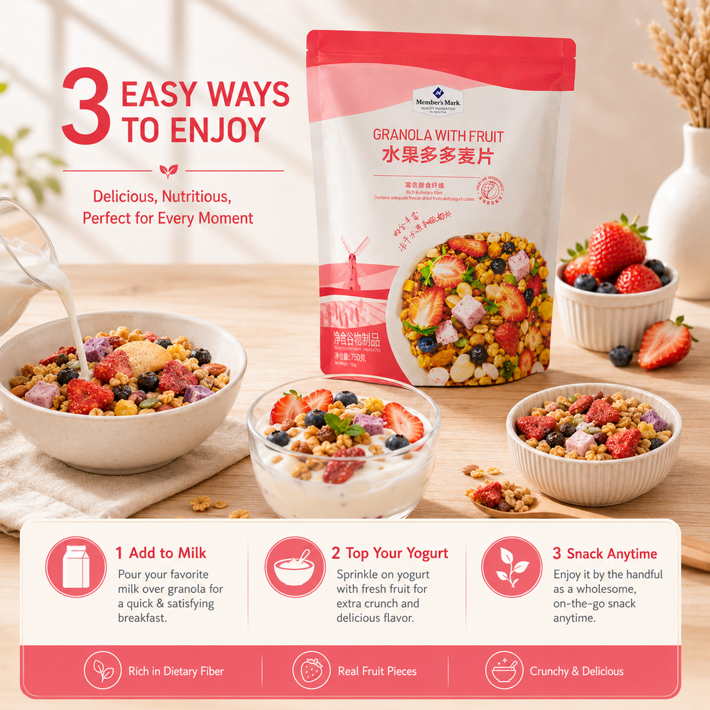 Granola with Fruit