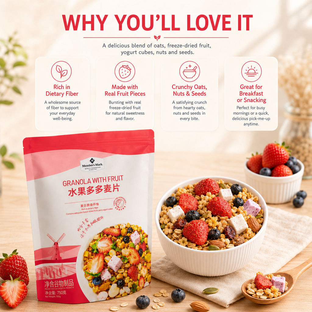 Granola with Fruit