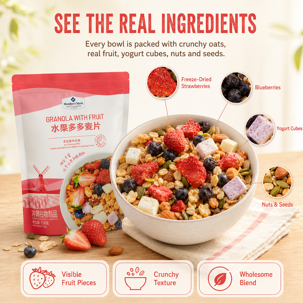 Granola with Fruit